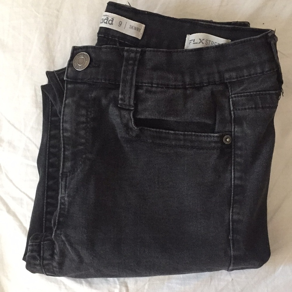 Mudd juniors skinny stretch black jeans